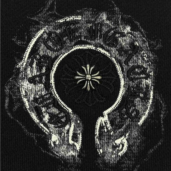 Chrome Hearts Black Hoodie Jacket - Picture 4 of 8